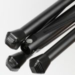 Tragbarer, zusammenklappbarer, angehobener und verdickter Klavierständer Guzheng Gitarren-Heimnotenständer, Black, Black Yellow – Bild 6