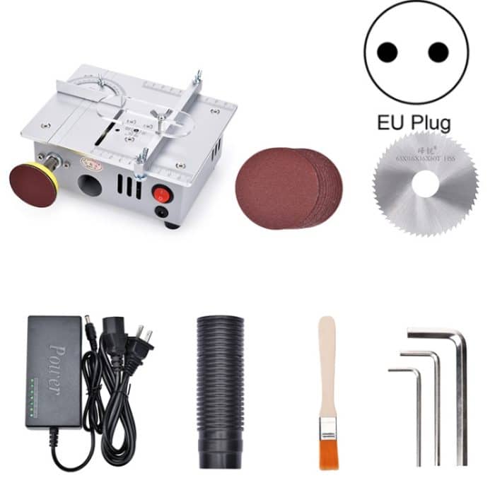 S6 96W Multifunktionsmodell Desktop-Mini-Tischkreissäge, Spezifikation:, Standard Version, High-end Version – Bild 1