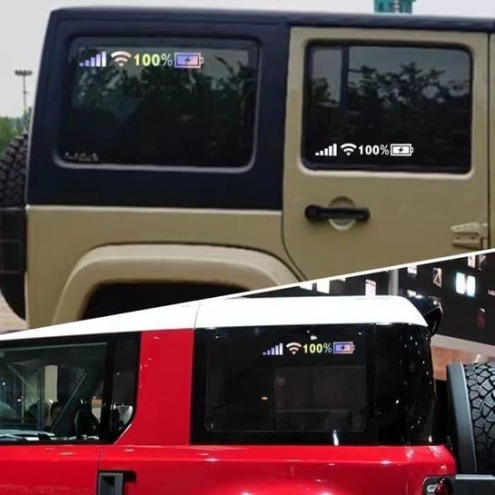 10 Stück Auto-Windschutzscheiben-Aufkleber, Signal, WiFi, Power, Vinyl-Aufkleber, Autoaufkleber, L, M, S – Bild 5