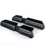 2 Stück Auto-Luftauslass-Abdeckung, Sitz-Luftauslass-Schutzabdeckung für Skoda, Upgraded pair, Flocked pair