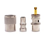 10 Stück UHF Stecker PL259 Stecker RG8 / RG58 Kabelschuh Antennenstecker – Bild 2