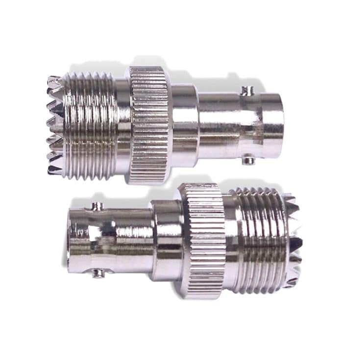 BNC-Buchse auf UHF PL-259-Buchse, gerader Typ, HF-Koax-Adapter – Bild 3