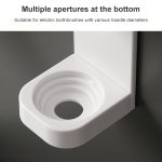5 Stück elektrischer Zahnbürstenhalter, universeller Zahnbürstenhalter, Badezimmer-Aufbewahrungsregal, Electric Toothbrush Holder 1 – Bild 5