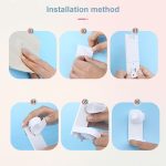 5 Stück elektrischer Zahnbürstenhalter, universeller Zahnbürstenhalter, Badezimmer-Aufbewahrungsregal, Electric Toothbrush Holder 1 – Bild 9