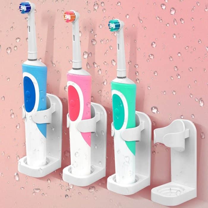 5 Stück elektrischer Zahnbürstenhalter, universeller Zahnbürstenhalter, Badezimmer-Aufbewahrungsregal, Electric Toothbrush Holder 1 – Bild 10