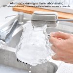 3 Stück Tassenbürste, Isolierbecher, Saugflasche, Schwammwischer, leicht zu reinigen, Küchenschwammwischer, Long, Short – Bild 4