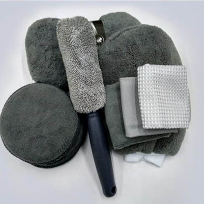 9-in-1-Autowasch-Reinigungsset, Autowaschzubehör, Autowaschwerkzeuge, Gray – Bild 4