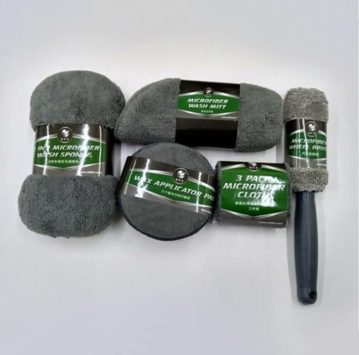 9-in-1-Autowasch-Reinigungsset, Autowaschzubehör, Autowaschwerkzeuge, Gray – Bild 5