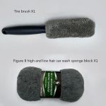 9-in-1-Autowasch-Reinigungsset, Autowaschzubehör, Autowaschwerkzeuge, Gray – Bild 6