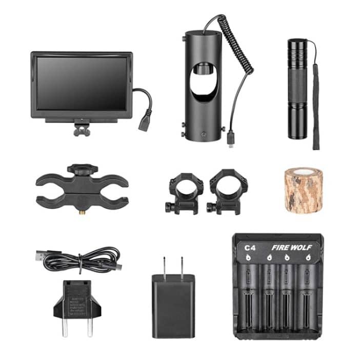 Digitales Laser-Infrarot-Teleskop Nicht-Wärmebild-Jagd CCD Hochauflösende Nachtsichtbrille – Bild 3