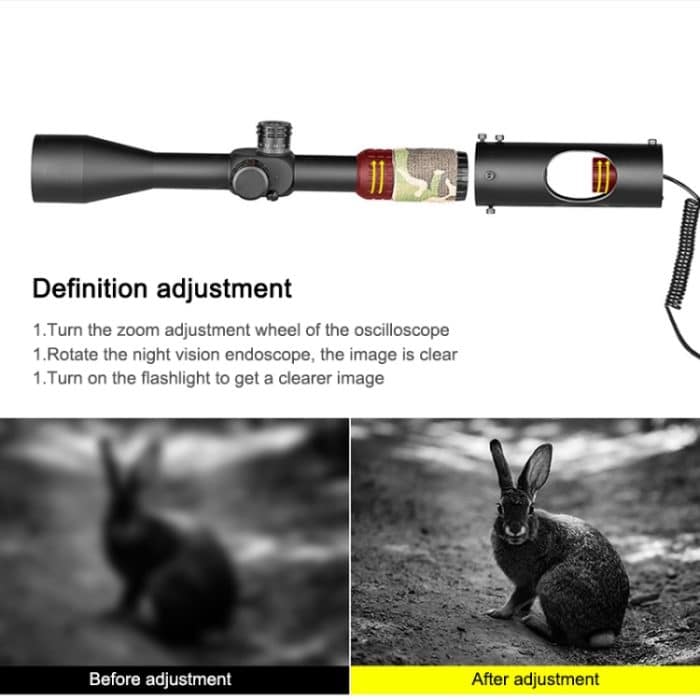 Digitales Laser-Infrarot-Teleskop Nicht-Wärmebild-Jagd CCD Hochauflösende Nachtsichtbrille – Bild 6