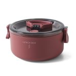 Runde tragbare, isolierte, unterteilte Lunchbox für Studenten, Büroangestellte, beheizte Mikrowelle, Bento-Box, Single Layer, Double Layer