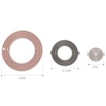 3-in-1 rundes Silikon-Wärmeisolationspad, hochtemperaturbeständig, multifunktionales Geschirr-Pad, Kombinations-Topf-Pad-Untersetzer, F1, F2, F3, F4, F5, F6, L1, L2, L3, L4, L5, L6 – Bild 4
