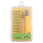 32-in-1-CRV-Stahl-Handy-Demontage-Reparaturwerkzeug, Multifunktions-Kombi-Schraubendreher-Set, Yellow, Gray Green, Red – Bild 5