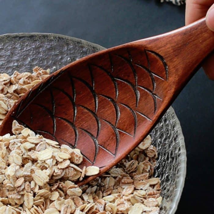 Nanmu-Reislöffel aus Holz in Tierform, zufällige Lieferung, Animal-shaped Rice Spoon – Bild 6