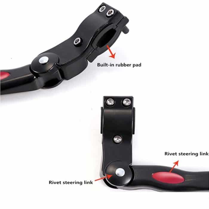 Fahrrad Mountainbike 26 Zoll Aluminiumlegierung Einzelstütze Autoleiter Fußstütze Parkständer – Bild 7