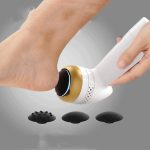 Elektrisches wiederaufladbares Fußpeeling und Hornhautentfernung, automatische Vakuumschleiffuß-Pediküre, 1200mAh, 2000mAh – Bild 4