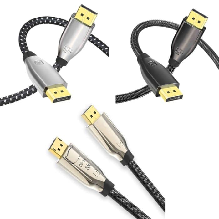 1.4 Version DP-Kabel, vergoldete Schnittstelle, 8K-High-Definition-Display-Computerkabel, 1m, 1.5m, 2m, 3m, 5m – Bild 2