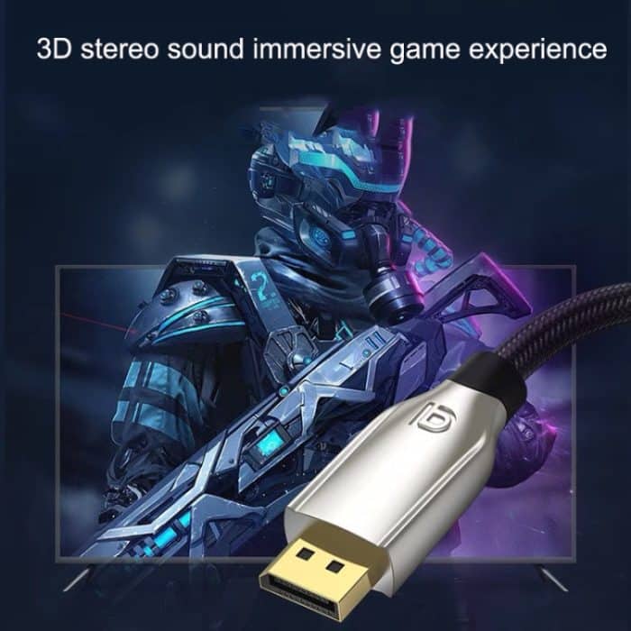 1.4 Version DP-Kabel, vergoldete Schnittstelle, 8K-High-Definition-Display-Computerkabel, 1m, 1.5m, 2m, 3m, 5m – Bild 5