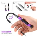 135 in 1 DIY Handy Demontage Werkzeug Uhr Reparatur Multifunktionswerkzeug Schraubendreher Set, 135 in 1 (Gray), 135 in 1 (Red), 135 in 1 (Purple) – Bild 8