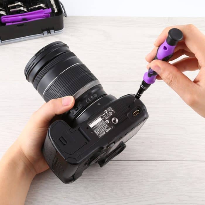 135 in 1 DIY Handy Demontage Werkzeug Uhr Reparatur Multifunktionswerkzeug Schraubendreher Set, 135 in 1 (Gray), 135 in 1 (Red), 135 in 1 (Purple) – Bild 10