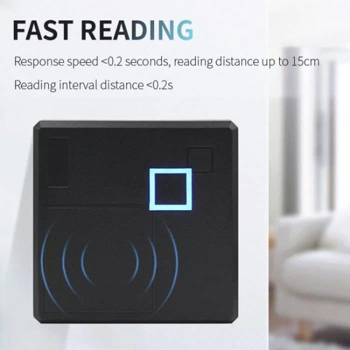 Wasserdichter Kartenleser für die Zutrittskontrollplatine, IC Swipe Card Reader, ID Swipe Card Reader, IC Credit Card Reader, ID Credit Card Reader – Bild 4