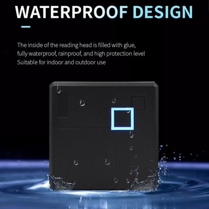 Wasserdichter Kartenleser für die Zutrittskontrollplatine, IC Swipe Card Reader, ID Swipe Card Reader, IC Credit Card Reader, ID Credit Card Reader – Bild 5