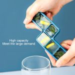 Hausgemachte Bausteine-Stil, Eisgitter, Mini-kreative Silikon-Form für gefrorene Eiswürfel, Building Blocks(Red), Building Blocks(Yellow), Building Blocks(Blue) – Bild 5