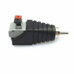 20 Stück RCA-Lotus-Audio-Stecker, Press-Typ, RCA-Stecker, lötfreier AV-Lotuskopf-Knopf – Bild 2