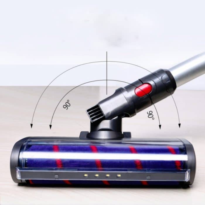 Staubsauger Elektrische Bürstentrommel Saugkopf Zubehör für Dyson V7 V8 V10 V11 – Bild 5