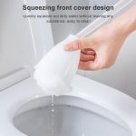 10 Stück multifunktionale WC-Reinigungsbürste aus Baumwolle, kreatives weiches Haar, WC-Bürste, Cotton Toilet Cleaning Brush – Bild 3