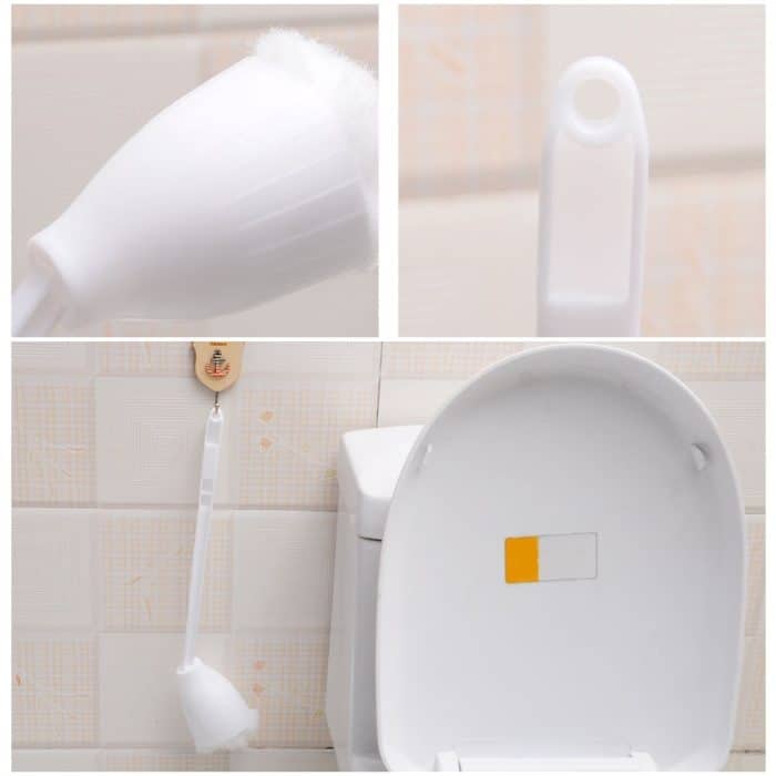 10 Stück multifunktionale WC-Reinigungsbürste aus Baumwolle, kreatives weiches Haar, WC-Bürste, Cotton Toilet Cleaning Brush – Bild 4