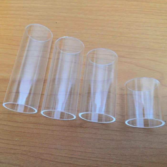 5PCS Acryl Gitarre Slide Tube Folk Slide Block, 28mm(Transparent), 51mm(Transparent), 60mm(Transparent), 70mm(Transparent) – Bild 4