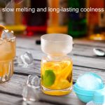 2PCS Home Whiskey Bulb Ice Ball Ice Cube Silikonform mit Trichter, With Funnel+Sky Blue, With Funnel+Lavender Purple, With Funnel+Cherry Blossom Pink, With Funnel+Banana Yellow – Bild 6