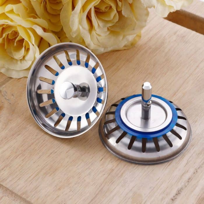 Filterabdeckung für Waschbecken aus Edelstahl 304, Bright Filter Cover – Bild 2