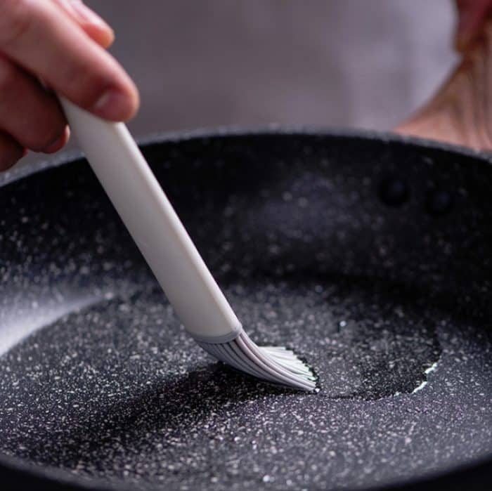 Küchenbürste, abnehmbare Silikon-Ölbürste, Back-Grillbürste, Öl-Werkzeug, zufällige Farblieferung – Bild 5