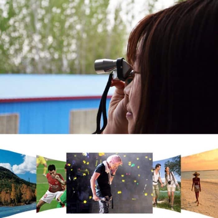 FEIRSH 8x20 Monokulares Eckteleskop Outdoor Low Light Nachtsicht Tragbares Teleskop, 8x20 Blue Film, 8x20 Red Film – Bild 6