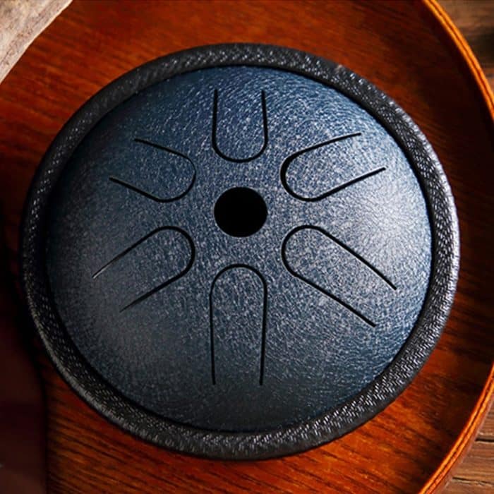 5,5-Zoll-Taschentrommel Ätherisches Handtrommeln Freizeit-Reise-Percussion-Instrument – Bild 2