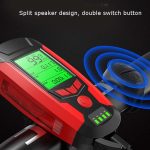 Frontlicht (mit Nebellicht) & Hupe & Tachometer Multifunktionaler Fahrrad-Mountainbike-Scheinwerfer – Bild 8