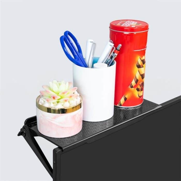 2 Stück kreative multifunktionale Aufbewahrungsregal für Computermonitore, S, L – Bild 9