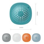 Küchenspüle-Filter, Anti-Verstopfungs-Leckagenetz für Badezimmer-Abwasser, zufällige Farblieferung – Bild 2