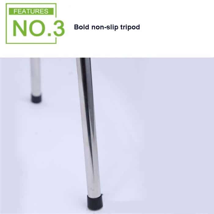 HZ-003 BBQ Grill Outdoor Tragbarer Edelstahlofen Haushaltskohlegrillständer, M, L – Bild 10