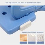 Kinder-Bücherregal, einfaches Haushalts-Bodenregal, Baby-Bücherregal, Aufbewahrung, Kindergarten, mehrschichtiges Cartoon-Bildbuchregal, Five-story Bookshelf, 4 Layers + Storage Box – Bild 5