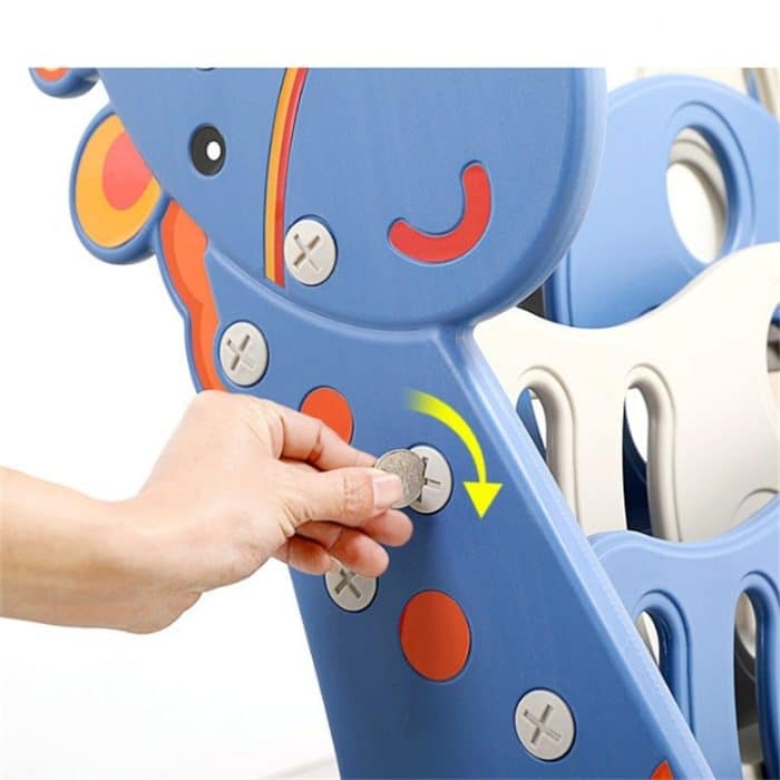 Kinder-Bücherregal, einfaches Haushalts-Bodenregal, Baby-Bücherregal, Aufbewahrung, Kindergarten, mehrschichtiges Cartoon-Bildbuchregal, Five-story Bookshelf, 4 Layers + Storage Box – Bild 7