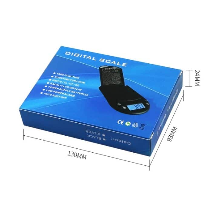 Präzisions-Handwaage, Gold-Silber-Schmuckwaage, Taschenwaage, Spezifikation: 200 g/0,01 g, 200g/0.01g  :Without Battery – Bild 7