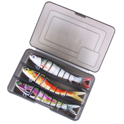 Luya Knotty Fish Plastic Bionic Hard Bait Meeresangeln Kunstköder, 3 PCS, 5 PCS, JM034-6, JM034-7, JM034-8