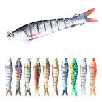 Luya Knotty Fish Plastic Bionic Hard Bait Meeresangeln Kunstköder, 3 PCS, 5 PCS, JM034-6, JM034-7, JM034-8 – Bild 2