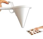 7 stücke Buttercreme Frosting Trichter Handheld Portion Tasse Kuchen Schokolade Dispenser Backwerkzeug