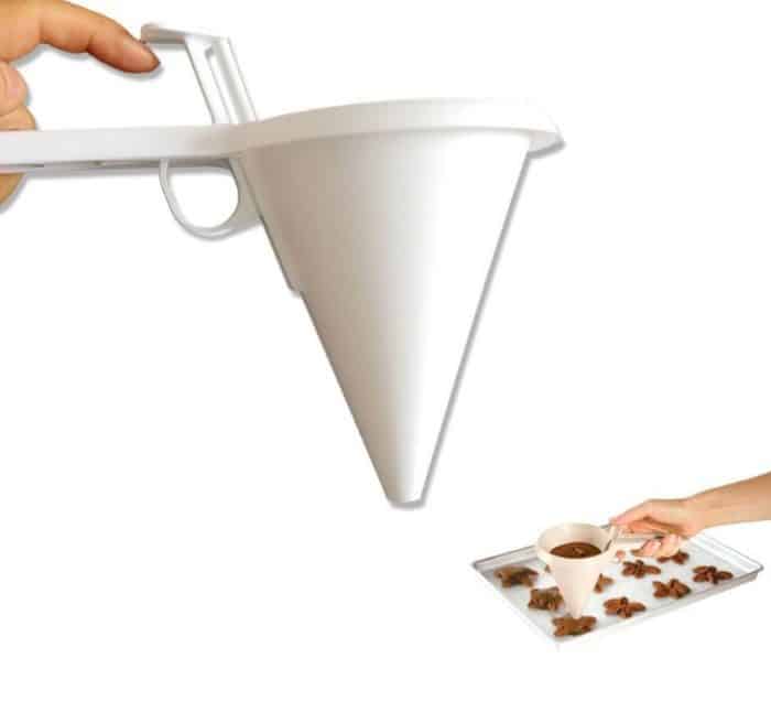 7 stücke Buttercreme Frosting Trichter Handheld Portion Tasse Kuchen Schokolade Dispenser Backwerkzeug – Bild 1