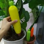 Kreatives Lazy Automatisches Tropf-Topfblumen-Bewässerungsgerät, Pflanzen-Tropfbewässerungs-Perkolator, Yellow, Green – Bild 6